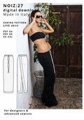 Live Skirt Sewing Pattern PDF